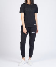 Load image into Gallery viewer, ONE Black Monotone Logo Tee