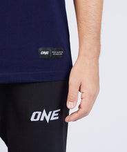 Load image into Gallery viewer, ONE Navy Monotone Logo Tee