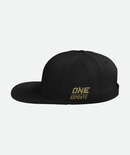 Load image into Gallery viewer, ONE Esports x MLI Black Snapback Cap